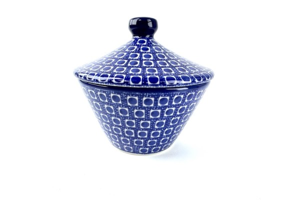 G55 Bunzlau Potje Schuin 2966X Suikerpot G55 Bunzlau Potje Schuin 2966X Suikerpot